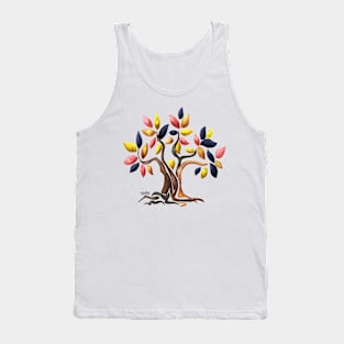 Colorful tree of life Tank Top